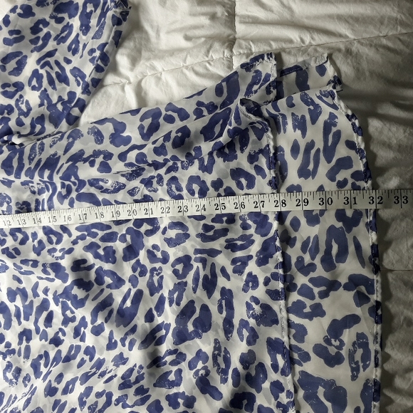 Sheer Leopard Print Tunic Bathing suit Cover - Picture 7 of 9